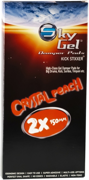 SKY Music Damper Pads Kick StiXXer Crystal Peach SGKICP